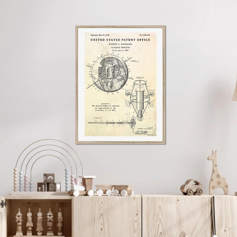 Винтажная летающая тарелка, по – обзор и цена Star Map Poster