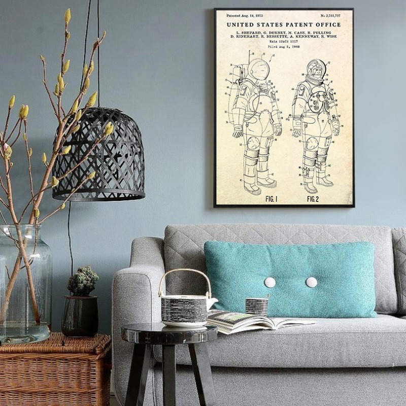 Винтажная летающая тарелка, по – обзор и цена Star Map Poster